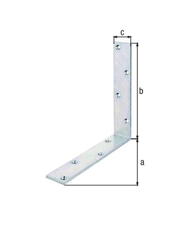 Bild Balkenwinkel K2 200x200x40x5 mm GAH Albe rts-0