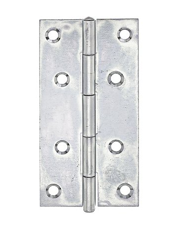 Bild Ger.schmales Scharnier verzinkt ,100 mm GAH Alberts-1