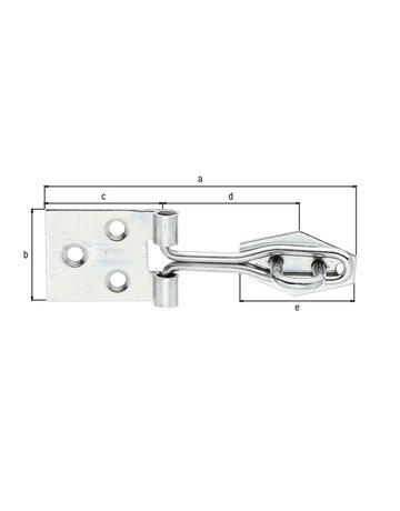 Bild Ger.Drahtüberfalle mit Öse 3371/K2/80 mm GAH Alberts-0