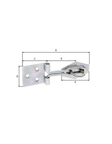 Bild Ger.Drahtüberfalle mit Öse 3371/K2/100 mm GAH Alberts-0