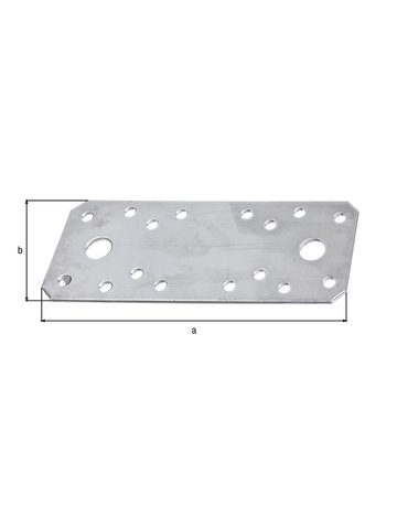 Bild Flachverbinder VA 133x55x2 mm GAH Albert s-0