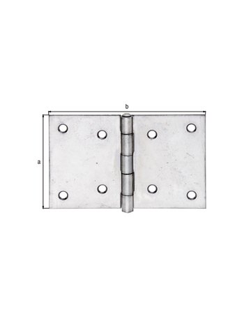 Bild Scharnier VA/80 mm GAH Alberts-0