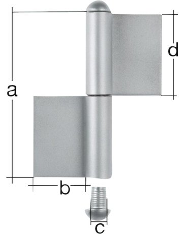 Konstruktionsband 2350/K04/100 mm GAH Al berts