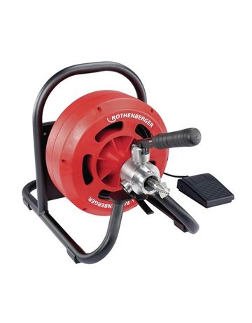Bild Rohrreinigungsmaschine RODRUM S13 inkl. Spirale L.15m / D.13mm ROTHENBERGER-0