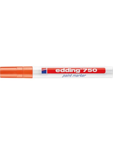Lackmarker Nr. 750 orange Edding