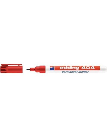 Bild Permanentmarker 404 Strichbr. 0,75mm, ro t edding-0