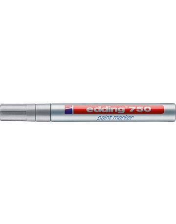 Lackmarker Nr. 750 silber Edding