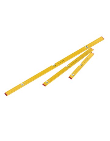 Bild Wasserwaagen-Set Typ 80 AS 3 teilig je 1 Stk 60+100 cm, 1 Stk AS-2 180 cm - STABILA-0