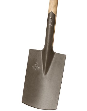 Bauspaten Gärtner Form Gr. 2 D-Stiel Tri ttsch. - Ideal