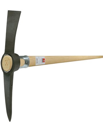 Kreuzhacke Stahl schw lack 1,5 kg m Stie l - Ideal
