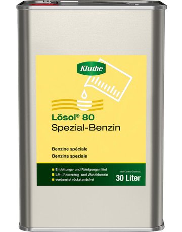 Lösol 80 Spezialbenzin Waschbenzin 30l K anister - Kluthe