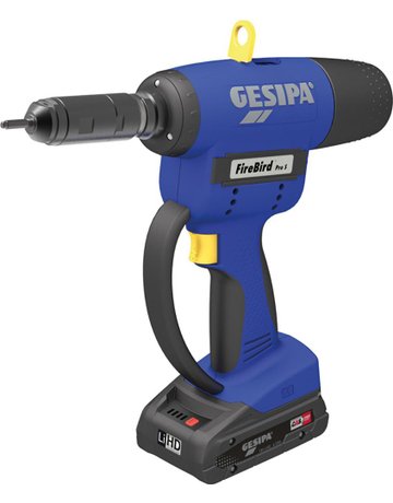 Bild Akku-Blindnietmuttergerät FireBird Pro S Gold LBOXX GESIPA-1