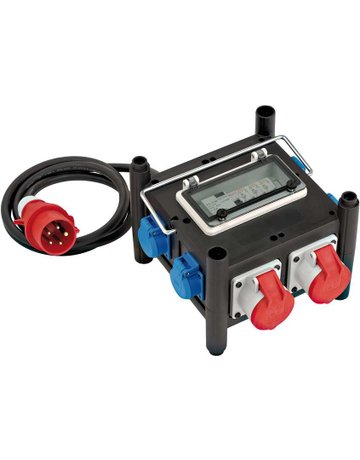 Bild Kleinstromverteiler 16A H07RN-F5G2,5 2m CEE 2xCEE 400V + 5x230V Brennenstuhl-0