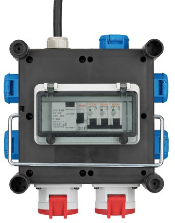 Bild Kleinstromverteiler 16A H07RN-F5G2,5 2m CEE 2xCEE 400V + 5x230V Brennenstuhl-4