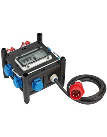 Bild Kleinstromverteiler 16A H07RN-F5G2,5 2m CEE 2xCEE 400V + 5x230V Brennenstuhl-5