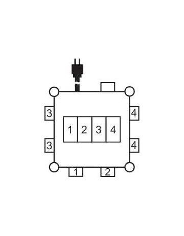 Bild Kleinstromverteiler 32A H07RN-F5G4 2m CE E 3xCEE 400V + 4x230V Brennenstuhl-3