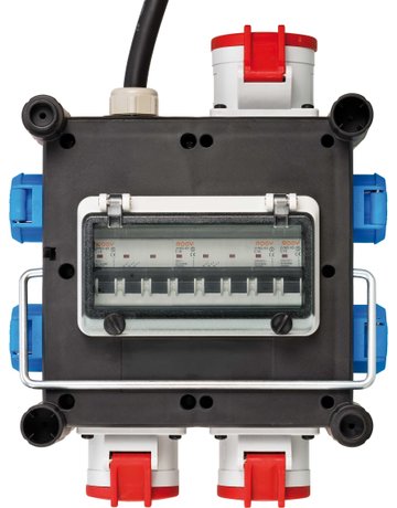 Bild Kleinstromverteiler 32A H07RN-F5G4 2m CE E 3xCEE 400V + 4x230V Brennenstuhl-2
