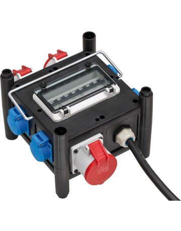 Bild Kleinstromverteiler 32A H07RN-F5G4 2m CE E 3xCEE 400V + 4x230V Brennenstuhl-1