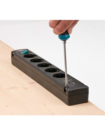 Bild Steckdosenleiste 5-fach H05VV-F3G1,5 3m Bremounta USB Brennenstuhl-2