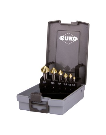 Bild Kegels.-Stz.D335C HSS 90G 6,3 mm-20,5mm TIN RUKO-0