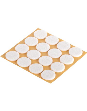 Filzgleiter klebend weiß 22mm Inhalt 16 St. fix-o-moll