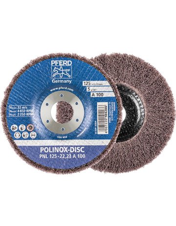 Schleifdisc POLINOX 125x22,23mm A 100 Pf erd