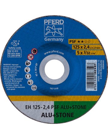 Trennscheibe C30PPS gekröpft 125x2,4mm P FERD - PFERD