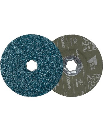 Fiberschleifscheibe CC-FS 125mm STEEL VI CTOGRAIN K 36+ Pferd