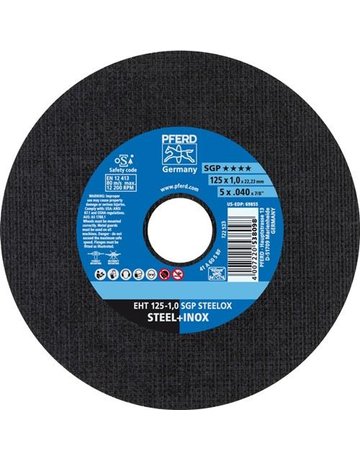 Bild Trennscheibe gerade A60SSG-INOX 125x1mm PFERD-0