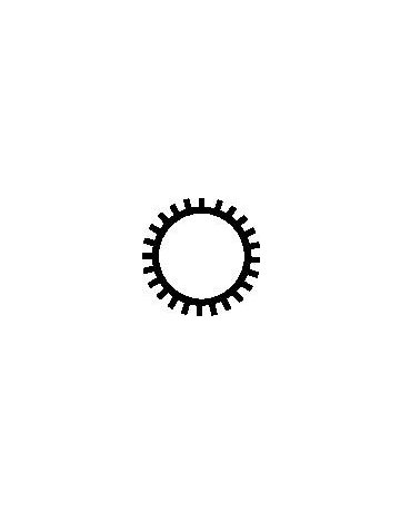 Bild Werkstattfeile DIN7261F rund 200mm Hieb 2 PFERD-2