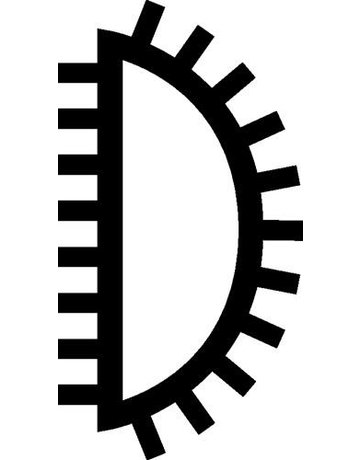 Bild Halbrund-Holzraspel NSB 250mm H2 Rüggeberg - PFERD-2