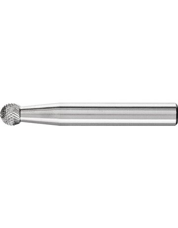 Frässtift HM Kugelform 0605 MICRO 6mm 6x 5mm Pferd