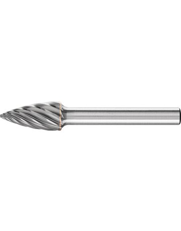 Frässtift HM Spitzbogenform 1020 rostfre i 6mm 10x20mm Pferd