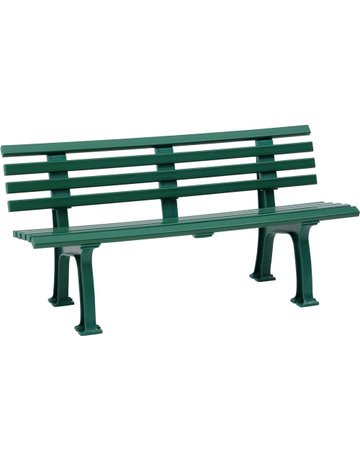 Gartenbank SYLT 3-Sitzer Länge 1500 mm g rün Blome