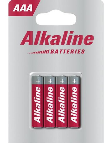 Batteries Alkaline Micro AAA/LR03 4er Blister