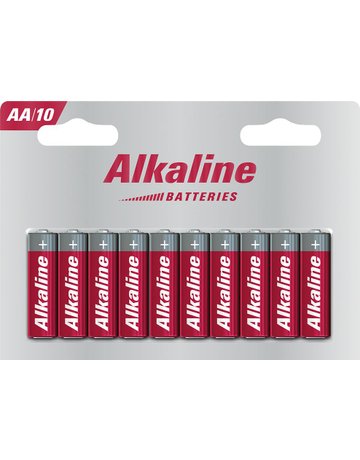 Batterien Alkaline Mignon AA/LR6 10er Blister