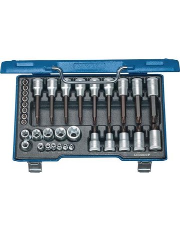 Bild Schraubendreher einseitig Garnitur 34tlg. 19 TX 20 Ge dore - GEDORE-0