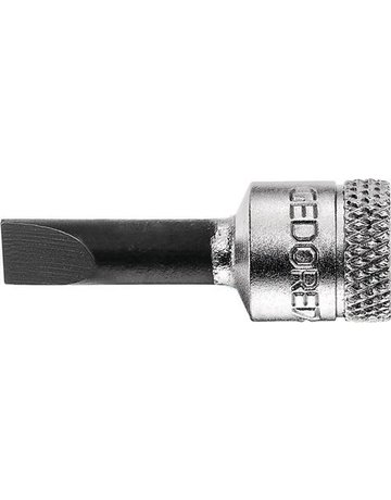 Bild Schraubendrehereinsatz 1/4"" Schlitz 4x0 ,8mm Gedore-0