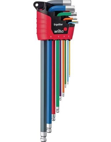 Bild Stiftschlüssel-Satz 369E9F ErgoStar bunt - Wiha-0