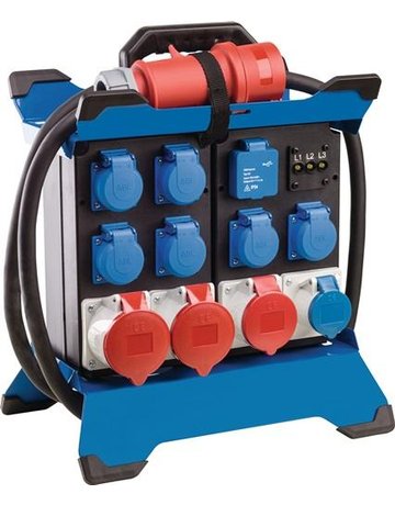 Bild Stromverteiler STECKY DUO 1 8xSchuko 4xC EE16A FI40A - n.a.-0