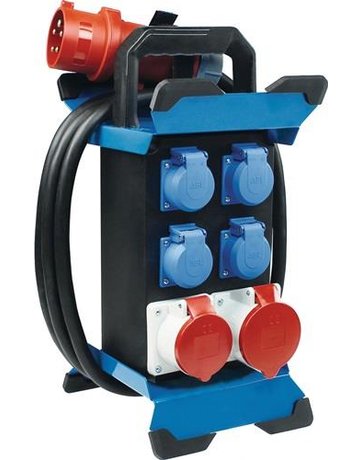Bild CEE Stromverteiler IP44 STECKY 12 - as Schwabe TechnikProdukte-0