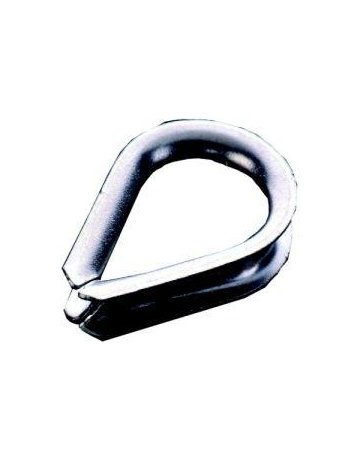 Spitzkausche verzinkt DIN BF 6899 Seil-D urchmesser 4mm - PÖSAMO