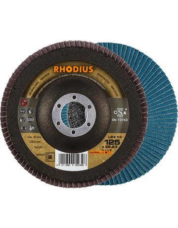 Lamellenschleifsch.LSZ F2 115mm K 80 Rho dius - RHODIUS