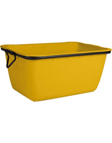 Mörtelkübel 200 L, gelb kranbar - Neutral