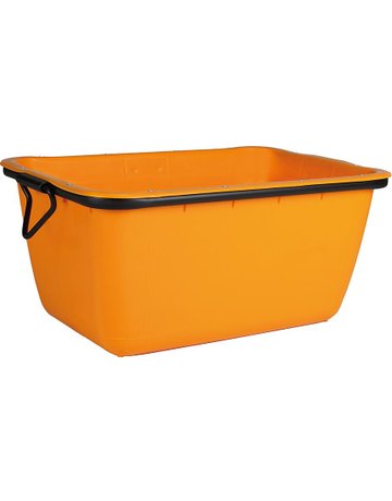 Mörtelkübel 200 L, orange kranbar - Neutral