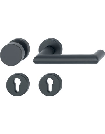 PA Wechselgarnitur Rotterdam Ros. rd,fest,PZ,9,F9714M,TS45-65 - HOPPE
