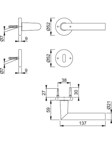 Bild Amsterdam Rosetten-Grt OB Amst.Ros.GRT-S ST/F1/8/8.5 5/OB/37-47/9999 - HOPPE-1