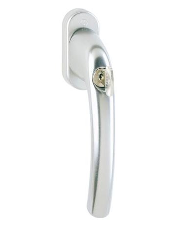Fenstergriff abschliessbar 0710S /U26,F9016 NAW ,37 - HOPPE