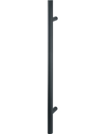 HOPPE Stoßgriff E5011, BA 560mm, L 800mm, Durchmesser 30mm, verdeckt verschraubt, schwarz matt