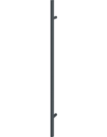 HOPPE Stoßgriff E5011, BA 900mm, L 1.200mm, Durchmesser 30mm, verdeckt verschraubt, schwarz matt
